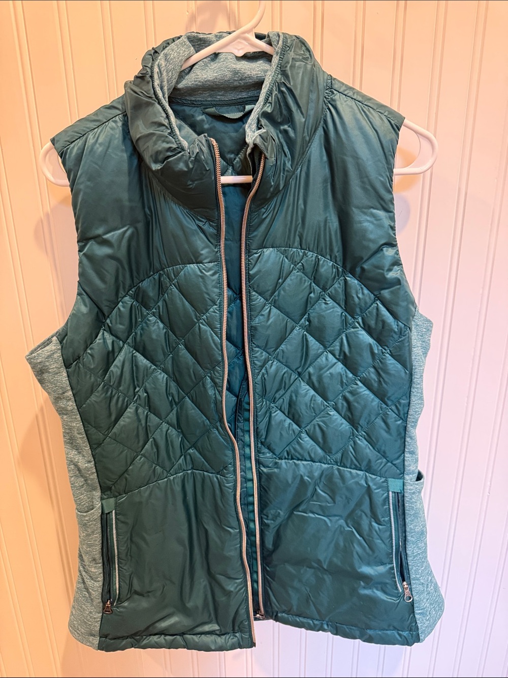 lululemon Teal Green Quilted Puffer Vest
